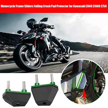 Imagem de aqxreight Sliders de Estrutura de Motocicleta Crash para Z800 Z1000 Z750 CNC Protetor de Motor de Alumínio Com Absorção de Impacto Protetor de Queda Acessórios de Bicicleta para Maior Segurança de