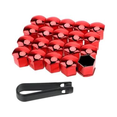 Imagem de Capas De Proteção Para Porcas De Roda De Carro Antiferrugem 20 Peças 1