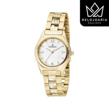 Imagem de Relógio Champion Feminino Dourado Ch24053G