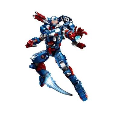 Imagem de Blocos De Montar Iron Man MK50 Mecha, Conjunto De Robôs De Super-Herói