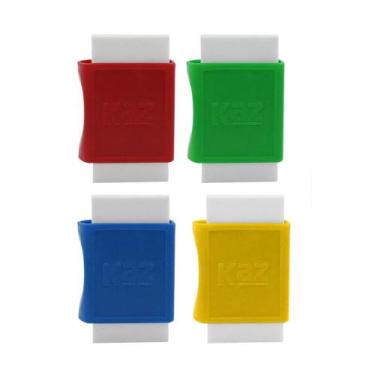 Imagem de BORRACHA COM CAPA COLORIDA KAZ - Borracha Plástica de Alta Qualidade