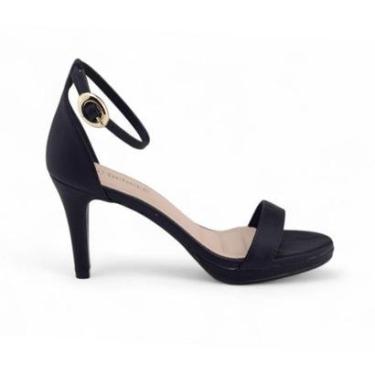 Imagem de Sandália Feminina Bebecê T7119 Salto Fino Tira-Feminino