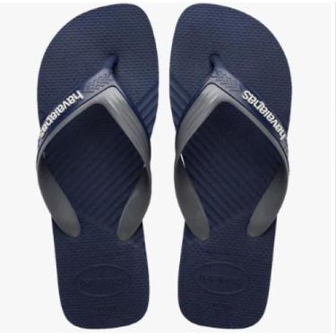 Imagem de Chinelo havaianas dual cor:marinho cinzatamanho:40, Marinho cinza, 46