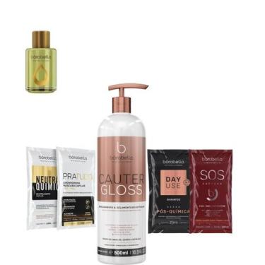 Imagem de Borabella Cauter Gloss 500ml + Óleo Argan 7ml + Sachês