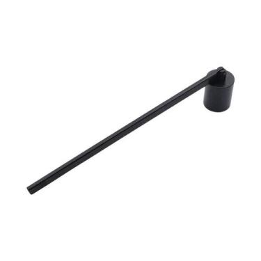 Imagem de Apagador De Velas De Metal Preto, Tesoura Para Cortar Pavio, Gancho E 