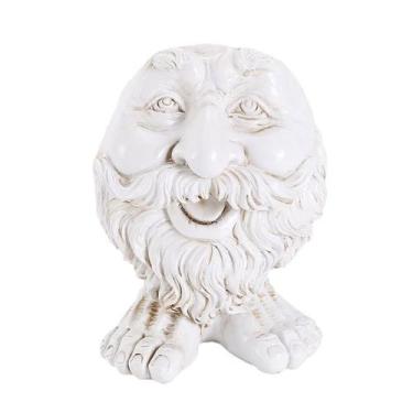 Imagem de Vaso de flores, resina engraçada, rosto barbudo, vaso de plantas, 323g