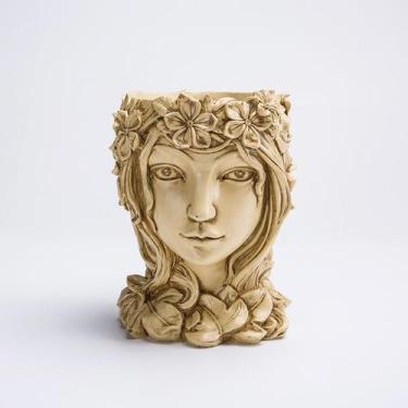 Imagem de Vaso para plantador de resina Creative Goddess 300g 17cm - yiweisai