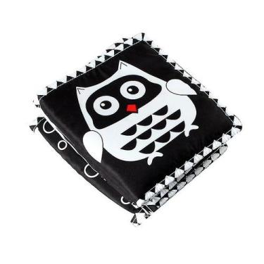 Imagem de Brinquedo sensorial de alto contraste Soft Book Owl para berço - Gloom