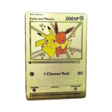 Imagem de Conjunto De Cartas Metálicas Pokémon Com 10000 Pontos, Arceus, Chariza