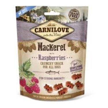 Imagem de Petisco Crunchy Snack Peixe Cavalinha com Framboesas para Cães 200gr -