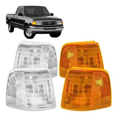 Imagem de Par lanterna dianteira ranger 93/97 ambar ou cristal - RENOV