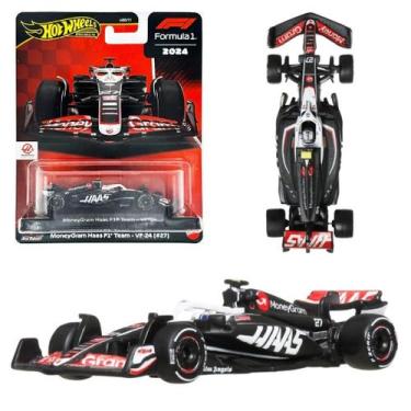 Imagem de Hot Wheels PremiumEdição F1 2024 MoneyGram Haas VF-24 Mattel - Hot Whe