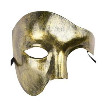 Imagem de Máscara De Baile De Máscaras Masculina Para Festival Fantasma Da Ópera