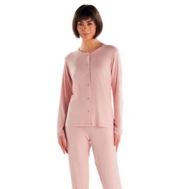 Imagem de Pijama Feminino Longo Pzama 100223 Abertura Frontal-Unissex