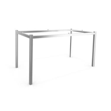 Imagem de Base Metal Mesa Reno 76 x 148 x 78 cm Cromado - Kappesberg