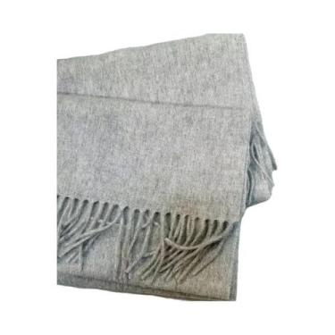 Imagem de Cachecol Feminino Longo De Lã E Caxemira Quente Para Inverno, Xale Sól