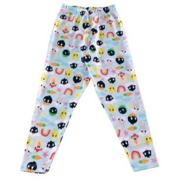 Imagem de Calça Legging Infantil Menina Estampa Baby Looney Tunes - Império Kids