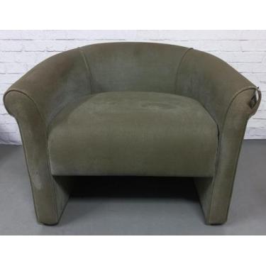 Imagem de Poltrona de material ecológico cor Verde - Via Decor