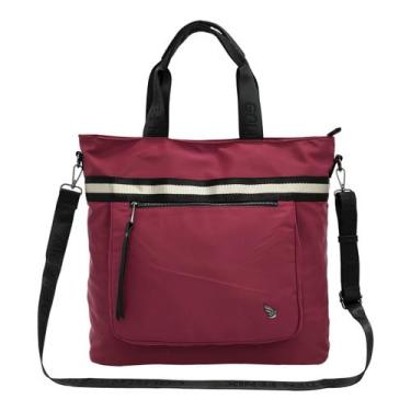 Imagem de Bolsa Feminina Transversal Ombro Tiracolo Reforçada Resistente Grande 