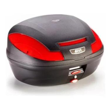 Imagem de Bau Bauleto Givi E-470n Preto Lente Vermelha 47l Universal