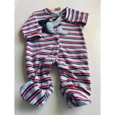 Imagem de Macacão Listrado Tubarão para bebês - Anne Catherine BéBé Boutique, Az