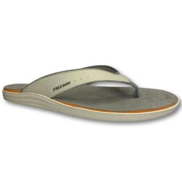 Imagem de Chinelo Masculino Free Way Canastra 01, Branco, 40