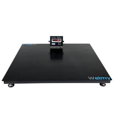 Imagem de Balança Industrial WPL Piso Digital 1000kg 1,20x1,20m Welmy