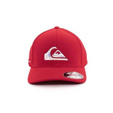 Imagem de Bone hologram 3d logo red - Quiksilver,  P, Vermelho