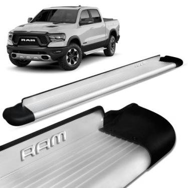 Imagem de Estribo Lateral Dodge Ram 1500 2021 2022 Alumínio Natural - Personal