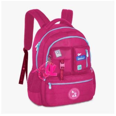 Imagem de Mochila Costas Luluca 17,5" LU 24636- Clio Style, Rosa