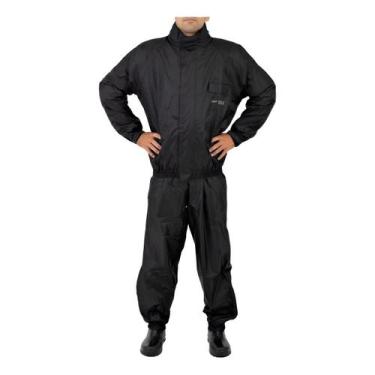 Imagem de Capa De Chuva Essence Preta Masculina  Gp Tech, Preto, P