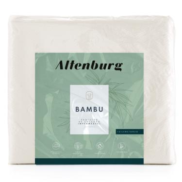 Imagem de Protetor de Colchao Impermeavel Bambu Queen Unico 60% Poliester 40% Fibra Natural Altenburg