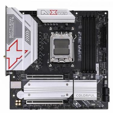 Imagem de Placa Mãe Colorful Battle-AX B850M-PLUS WIFI V14, Chipset B850, AMD AM