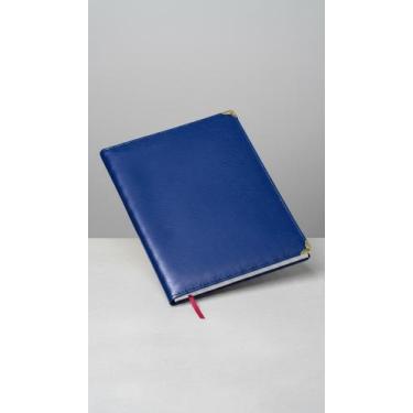 Imagem de Agenda Semanal 19x26, Capa Almofadada, Azul - Congratulations Store