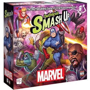 Imagem de Smash Up: Marvel | Officially Licensed by Alderac Entertainment Group (AEG) | Collectible Marvel Card Game | Standalone Smash Up Game | Featuring Marvel Characters Including The Ultimates & Hydra