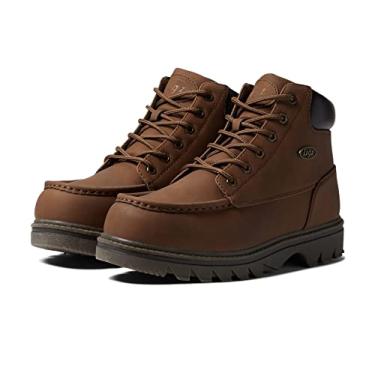 Imagem de Lugz Bota masculina moderna Chukka clássica de Varsóvia, Marrom médio/chiclete/casca de nicotina, 8