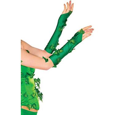 Imagem de Rubie's 38033_NS 38033 Women's DC Comics Poison Ivy Glovelette Costume, One Size, Green
