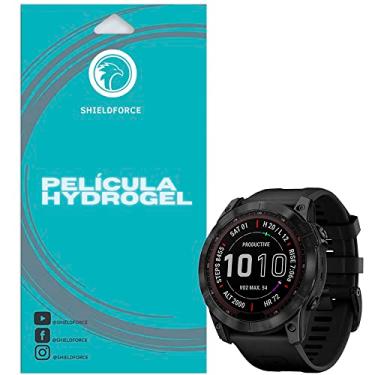 Imagem de Película para Garmin Fenix 5x Plus Shieldforce Hydrogel Cobertura Total (3x tela)