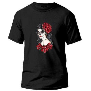 Imagem de Camisa Camiseta Catrina Feminino E Masculino Lançamento - Vinis Store