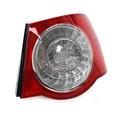 Imagem de JESYMBX Lâmpada traseira traseira LED do passageiro direito automotivo DRL conjunto de lâmpada traseira externa para VW Jetta 5 MK5 Sendan 2006 2007 2008 2009 2010 2011 compatível vermelho
