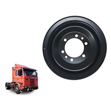 Imagem de POLIA VIRABREQUIM 2 CANAIS CHAPA PARA SCANIA K113 L111 R112 113 142 143 T112