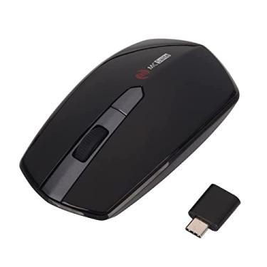 Imagem de Acessórios dos componentes McSaite MC-369AG USB-C/TIPO C 1600DPI de três velocidades de três velocidades de mouse óptico sem fio 4-Button