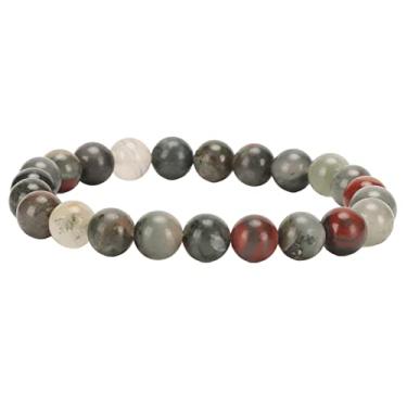 Imagem de Pulseira de cristal, pulseira de contas unissex simples e elegante para presente (#3)