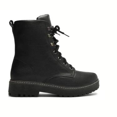 Imagem de COTURNO CANO MÉDIO TRATORADO PRETO- ANACAPRI-Feminino