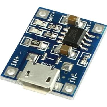 Imagem de Módulo Carregador Bateria Litio Tp4056 *Micro Usb Hw-168 - Para Arduino