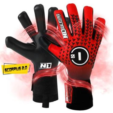 Imagem de Luva De Goleiro Profissional N1 Scorpius - N1 Goalkeeper Gloves