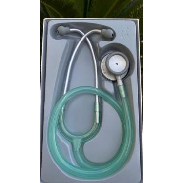 Imagem de Estetoscópio Spirit MD Pro-Lite Adulto Verde Transparente - MD Spirit