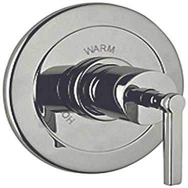 Imagem de Rohl A6200XMSTN Lombardia and Avanti Kit de acabamento para banho para equilíbrio de pressão com controle de volume integrado com alça transversal e sem desviador, níquel acetinado