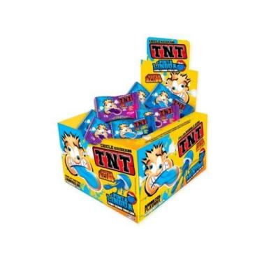 Imagem de Chicle TNT Pinta Lingua Sabores Sortidos 172g - Riclan 40 Unidades