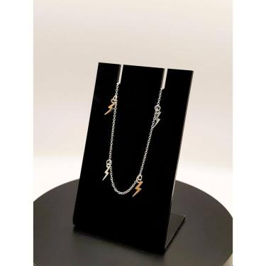 Imagem de Tornozeleira Raios Liso Prata 925: Minimalismo e Sofisticação